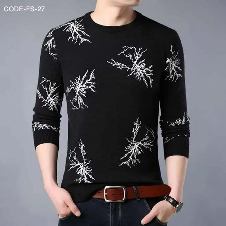 Full Sleeve Stylish  T-shirt for Men-27