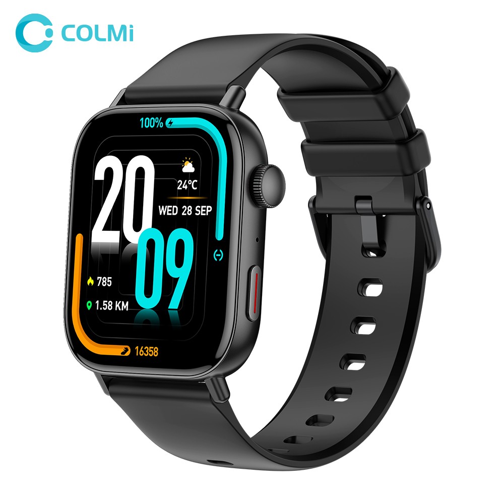 COLMI C8 Max Smart Watch – 1.93" IPS Display, Wireless Charging Bluetooth Calling & Waterproof IP68