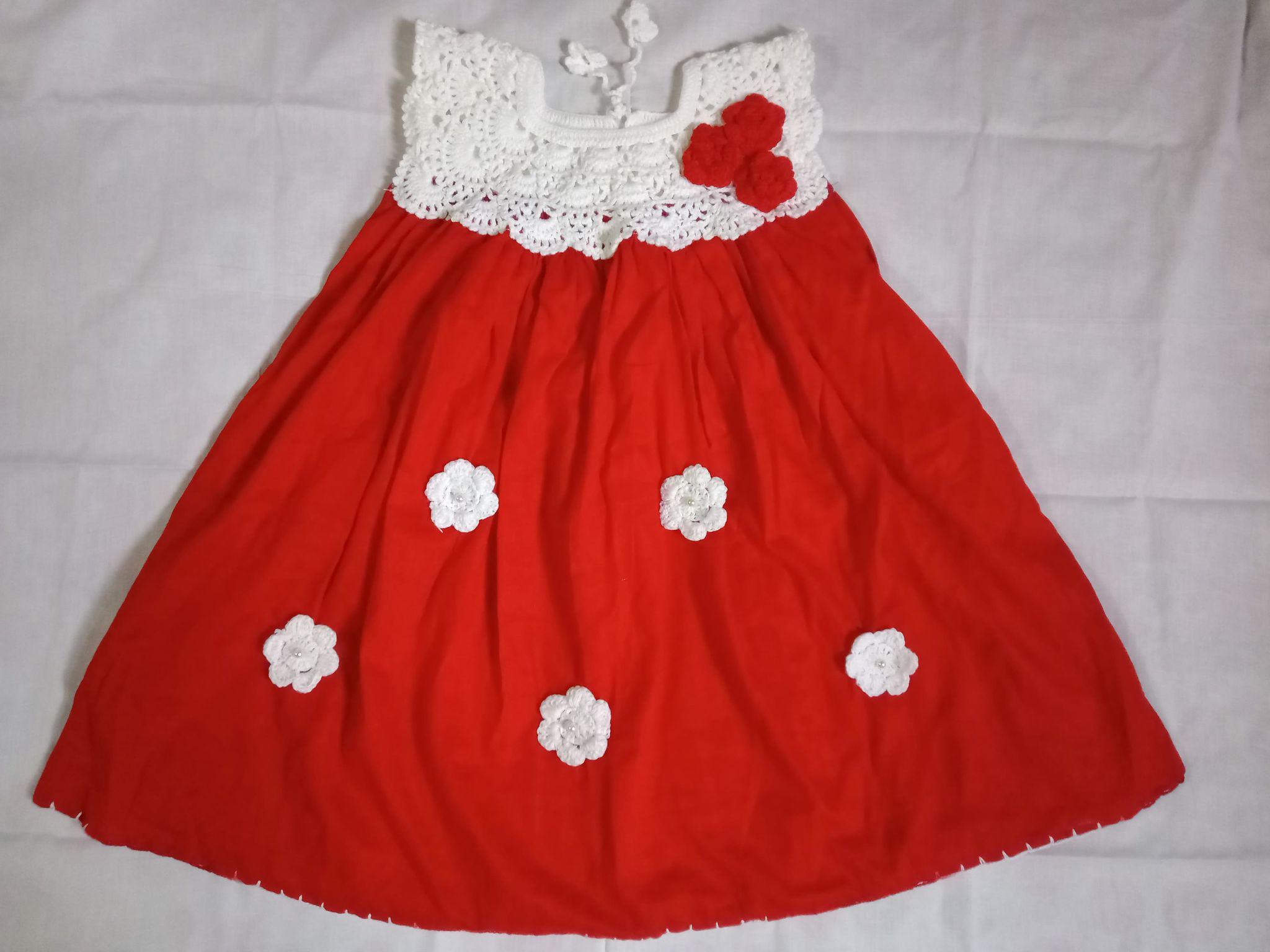 Baby girls fashionable beautiful kushi kata frock for 6 Months to 3 years