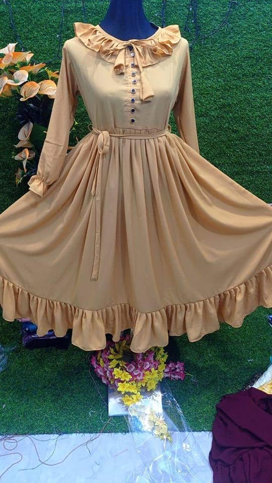 Girls Long Gown-Double body zorjet