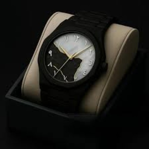 Aura Arabic Modern Design Black Watch