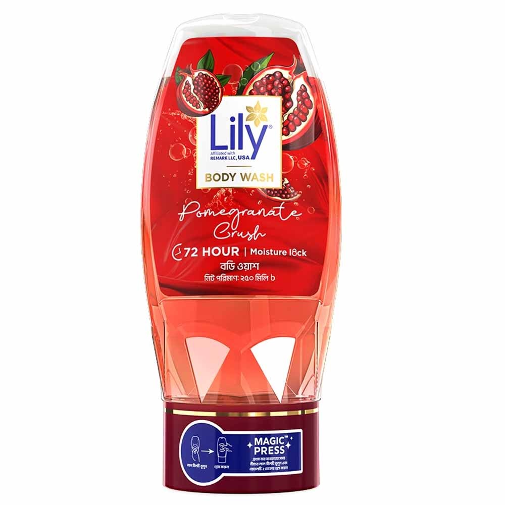 Lily Pomegranate Crush Body Wash 250ml