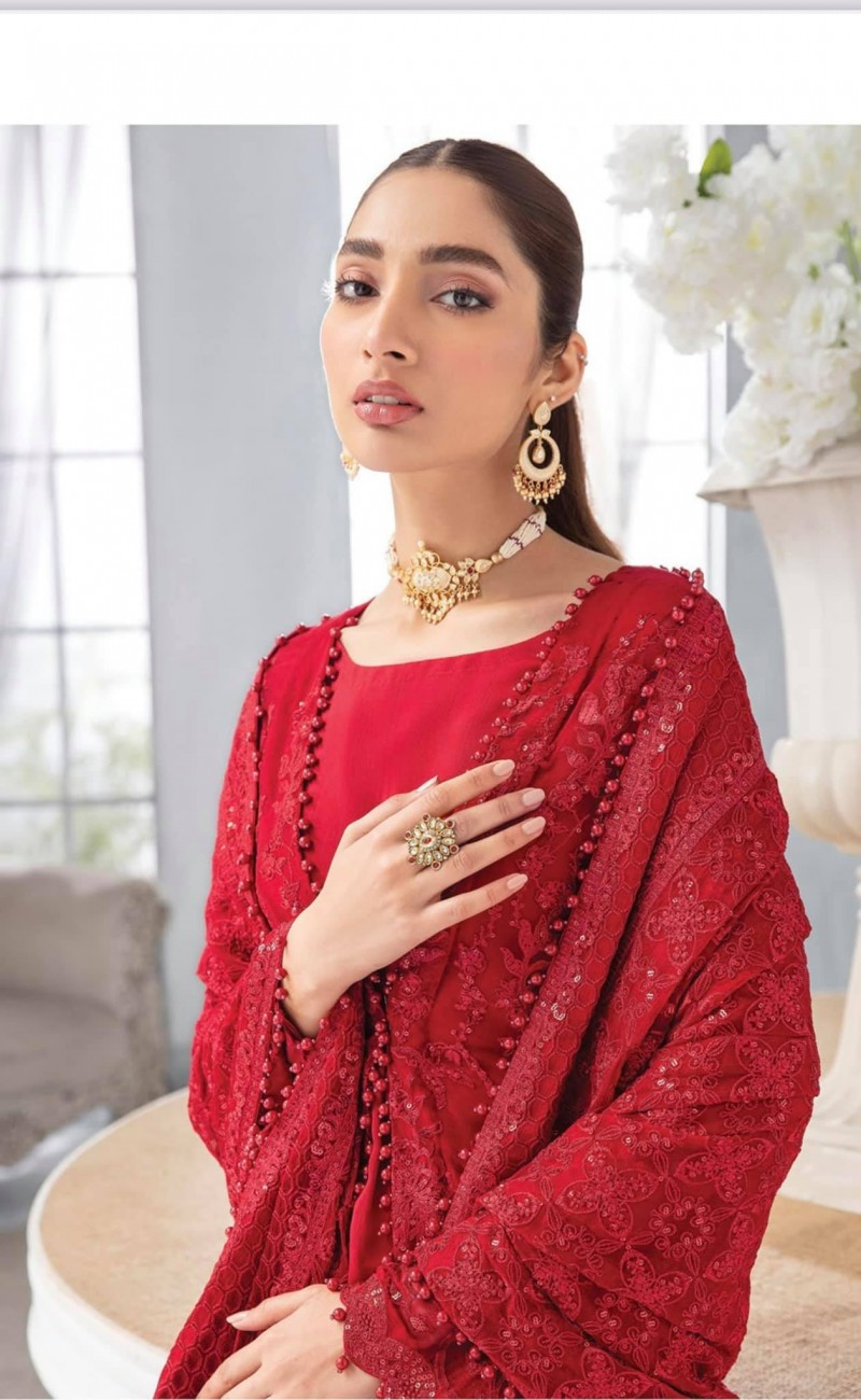 Azalea chiffon collection  Dupatta chiffon & organza