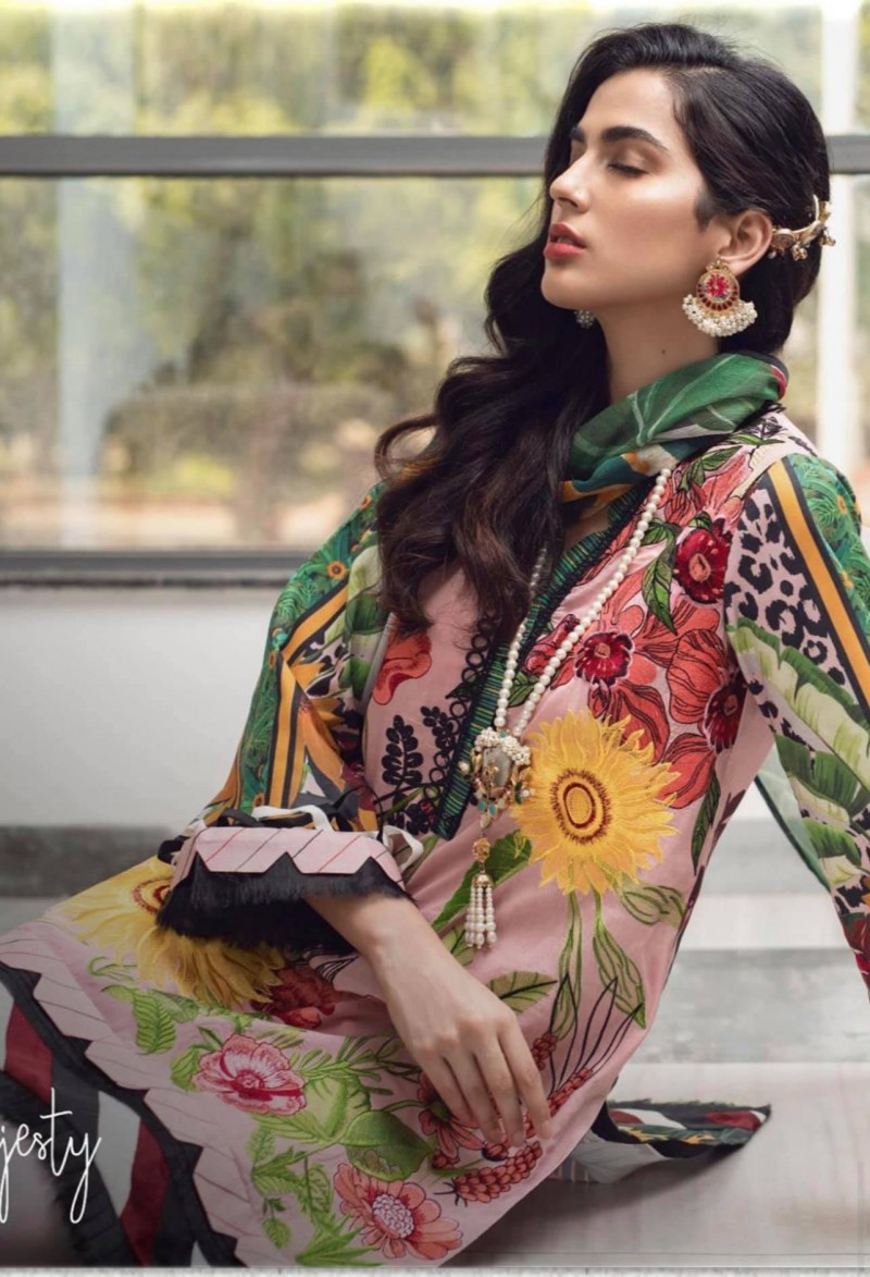 Kilruba Presents Asifa Nabeel Luxury Lawns Salwar Kameez