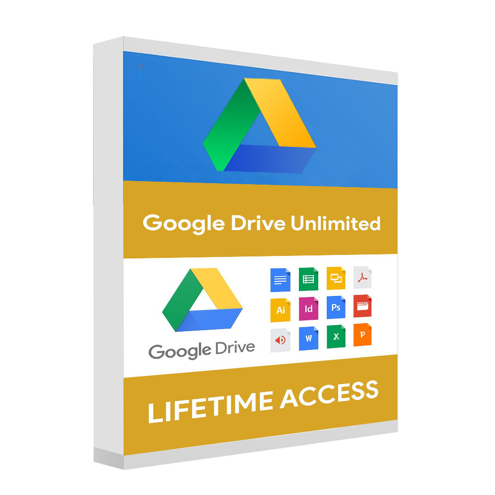 Google Drive Unlimited Storage with your personal Gmail