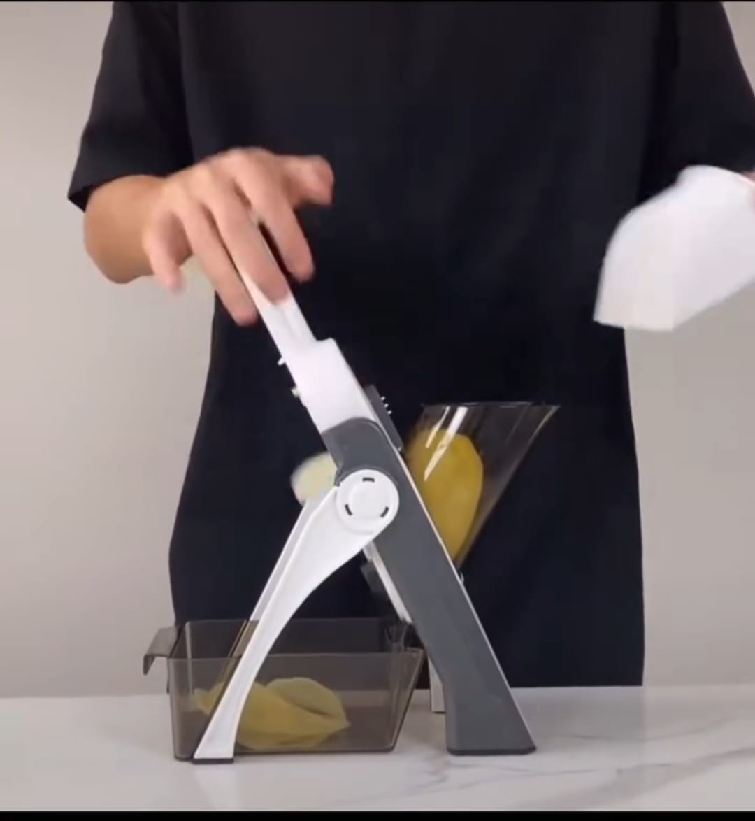 Multi-Functional Spring Slicer Vegetable Cutter