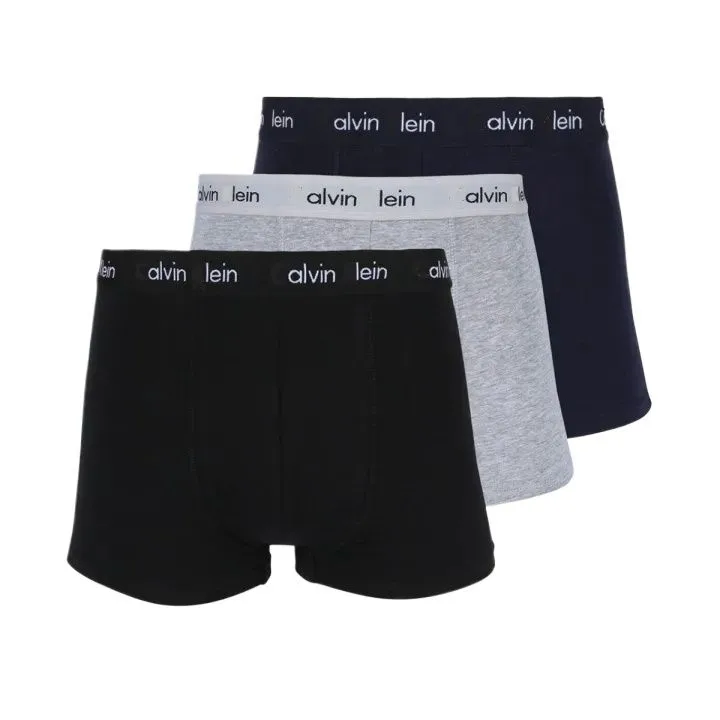 Men’s Cotton Stretch Material Premium Export Quality Super Comfortable Boxer 3-Piece Set – Slim Fit Everyday Underwear Multicolor
