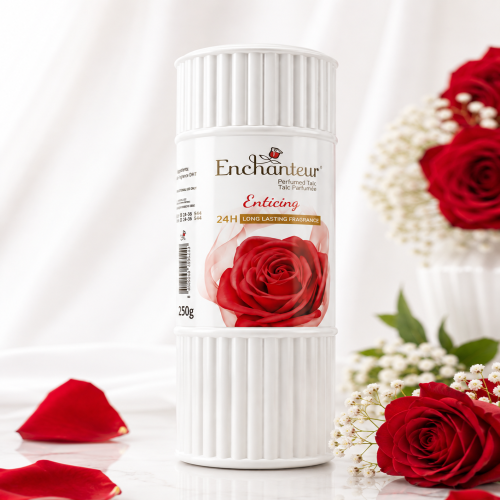 Enchanteur Enticing Perfumed Talc 250g - Long Lasting Fragrance