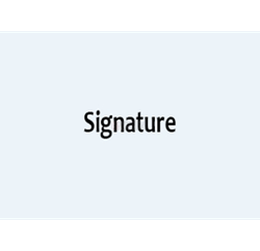 Signature
