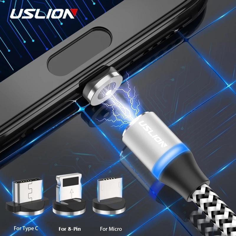 TOPK 1M LED Magnetic Charging Cable(ম্যাগনেটিক চাজিং ক্যাবল)