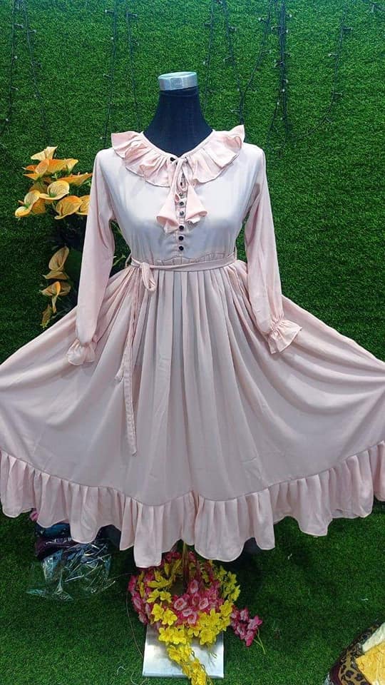 Girls Long Gown-Double body zorjet