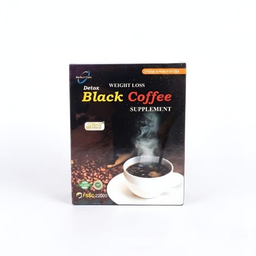 Premium Natural Organic Detox Black Coffee for Weight Loss-120g Detox Formula