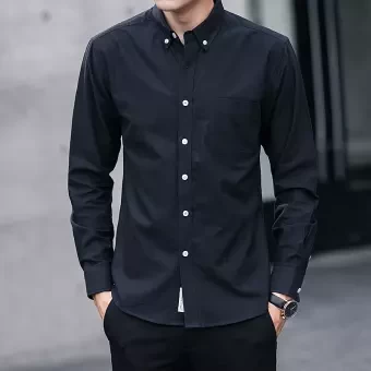 2020 New Style Trendy Cotton Long Sleeve Formal Shirt For Men
