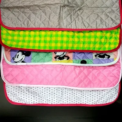 Waterproof Urine Mat for babies size 22X30cm - Multicolor