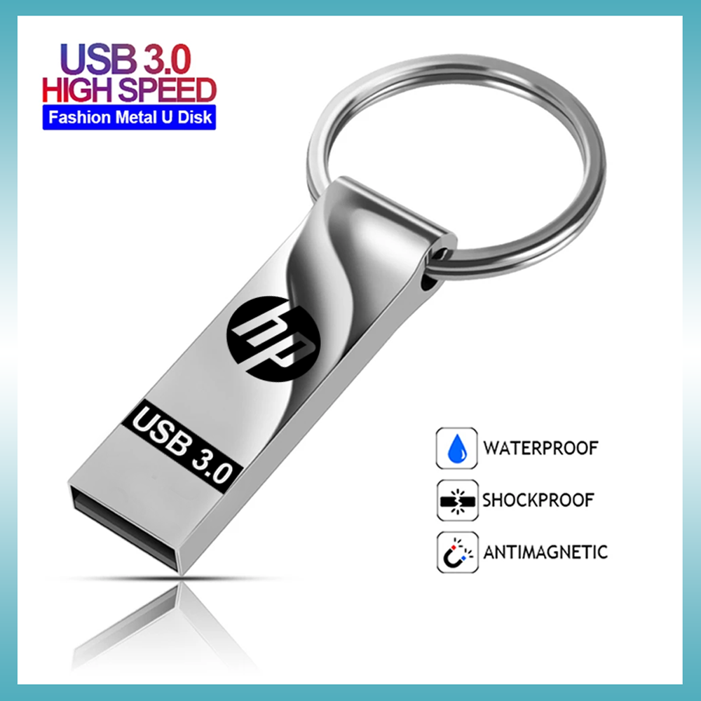 HP High Speed Metal Flash Drive 1TB 2TB USB 3.0 Pen Drive External Flash Disk Memory Card For Laptop Desktop