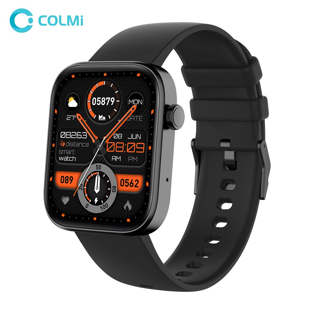 COLMI P71 Smart Watch – 1.9" IPS Display, Bluetooth Calling, 140+ Sports Modes & Waterproof IP68