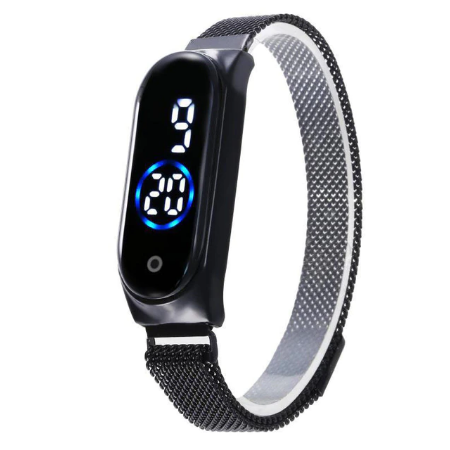 Led Women Watch Magnetic Lodestone Waterproof Touch Women's Watches Fashion Touch Digital Wristwatches