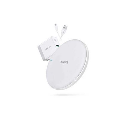 Anker Power Wave 7.5W with 3.0 Wireless Charging Pad – (White)