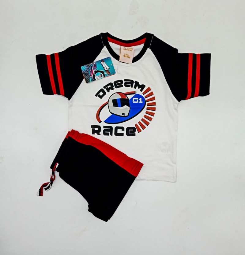 Boys T-shirt with short pant