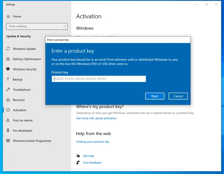Windows 10 Pro OEM Key – Genuine License for 1 PC | Digital Delivery