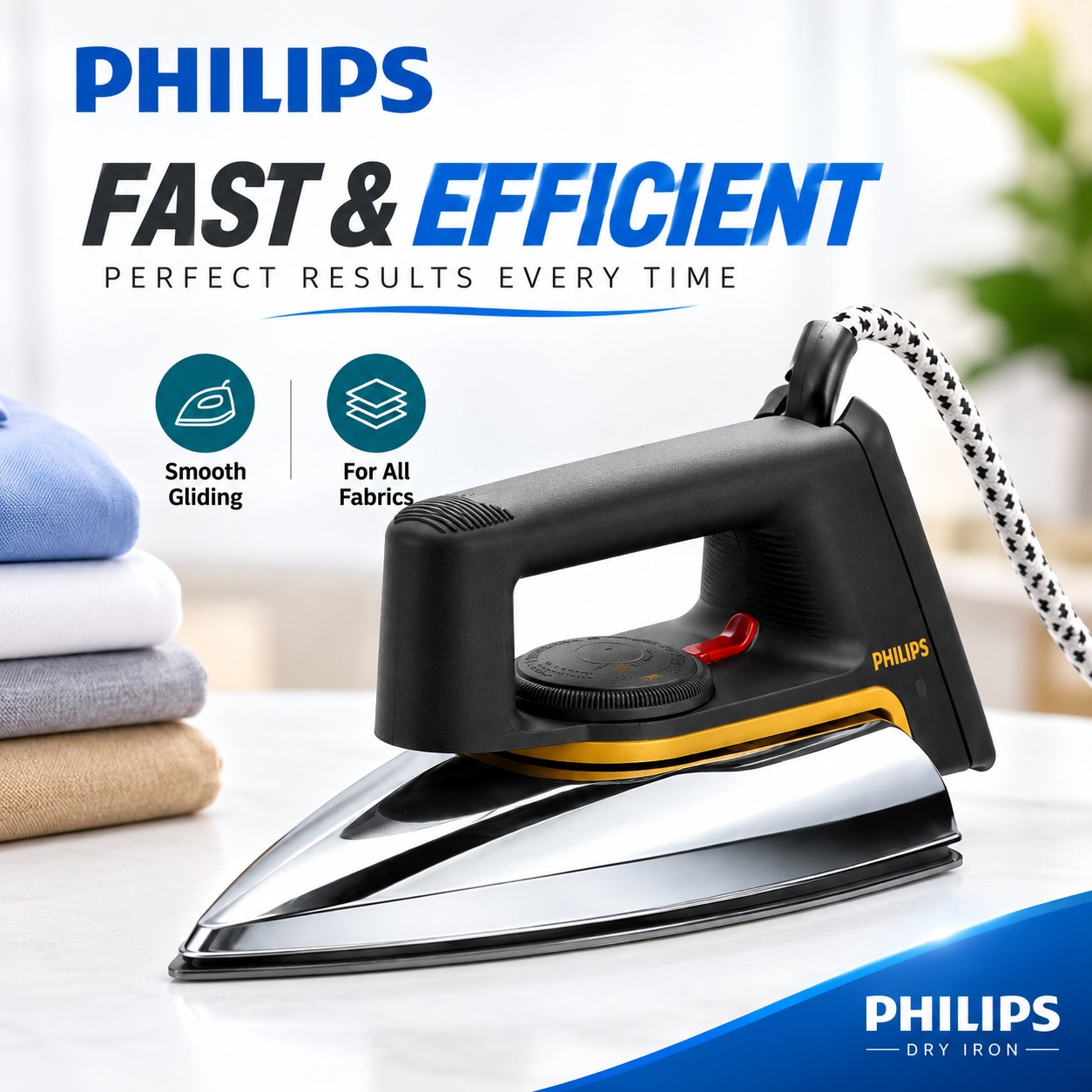 Philips HD1172 Dry Iron 1000W