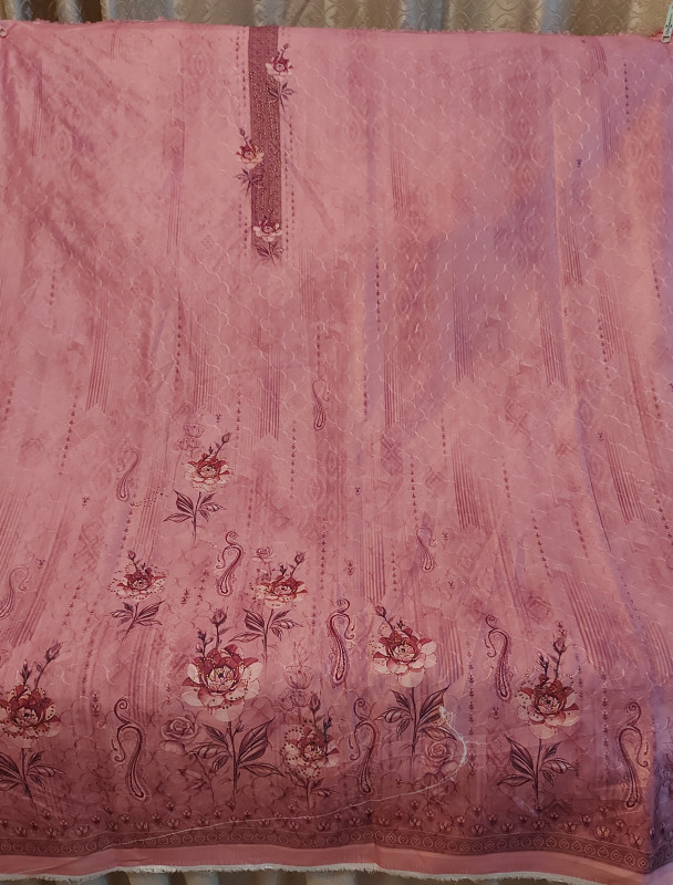 Indian Glassy Cotton Soft Cloth Premium Dress with Premium Design