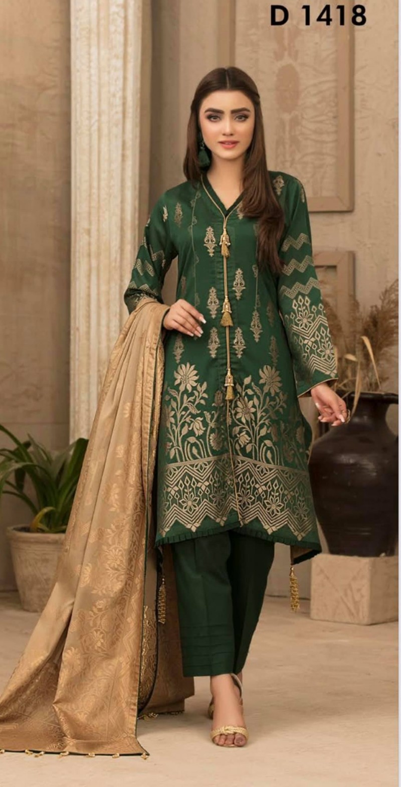 Tawakkal New Lawn Banarsi Collection.