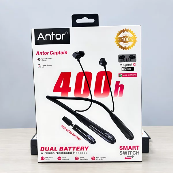 Antor Captain 400H Bluetooth Neckband