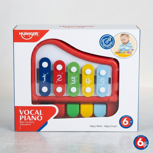 Huanger Musical Vocal Piano for Kids – Early Education Learning Toy