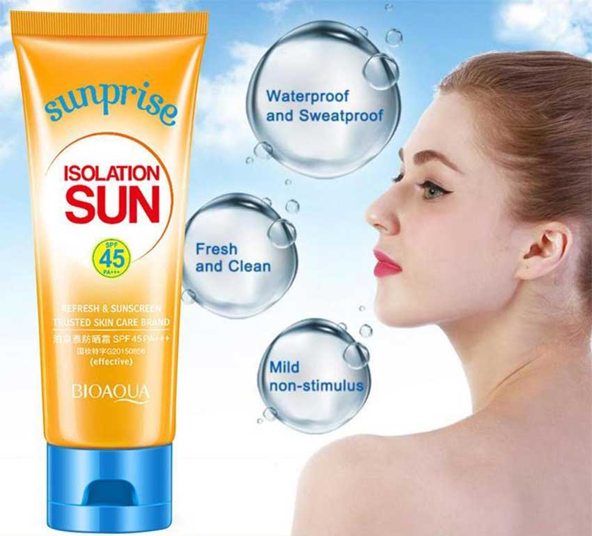Bioaqua Sunprise Sunblock SPF45 80ml