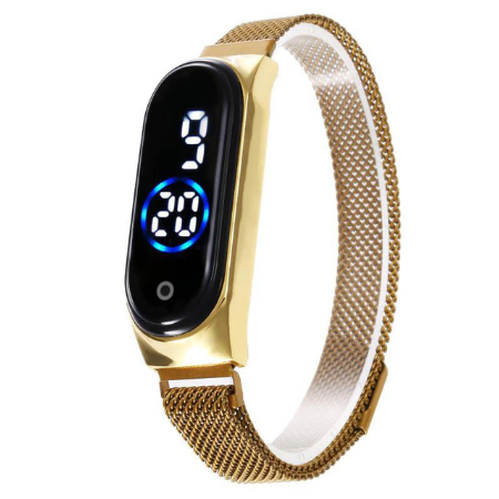 Led Women Watch Magnetic Lodestone Waterproof Touch Women's Watches Fashion Touch Digital Wristwatches