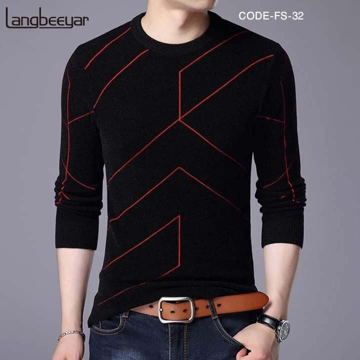 Full Sleeve Stylish  T-shirt for Men-32