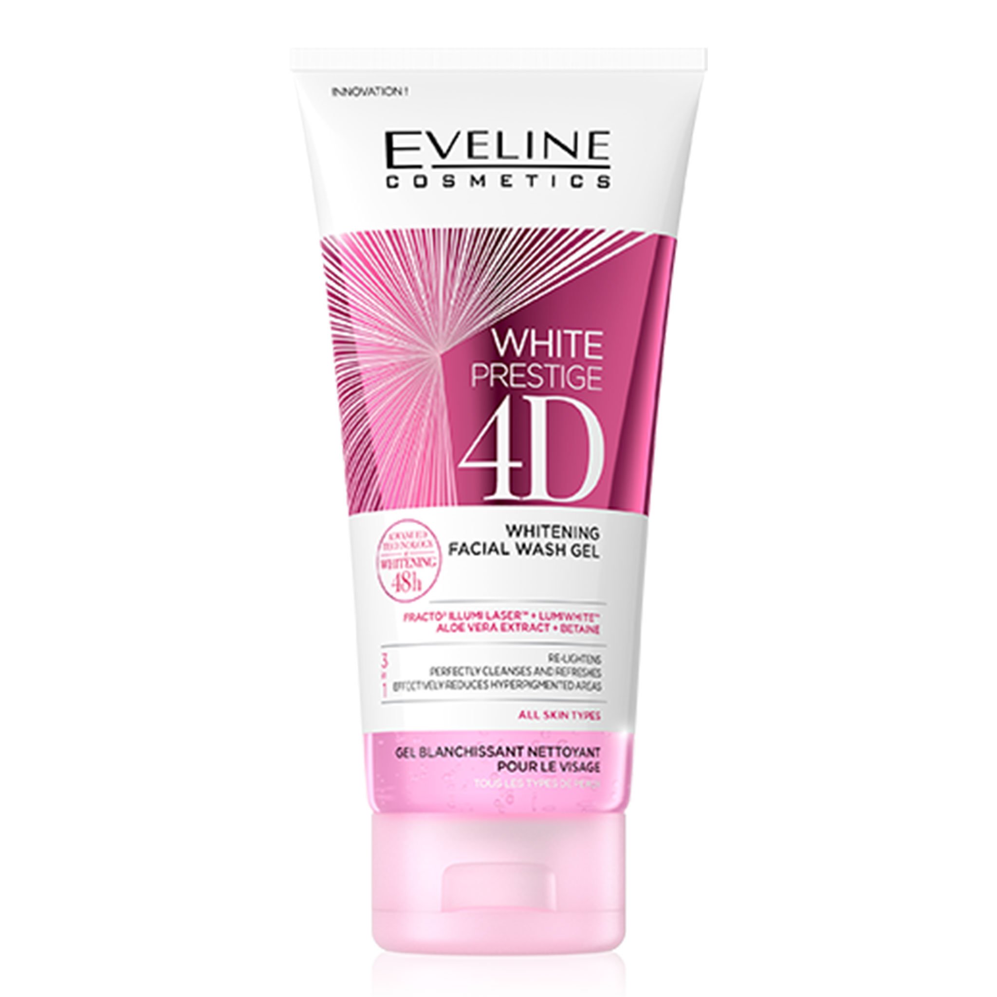 EVELINE COSMETICS WHITE PRESTIGE 4D