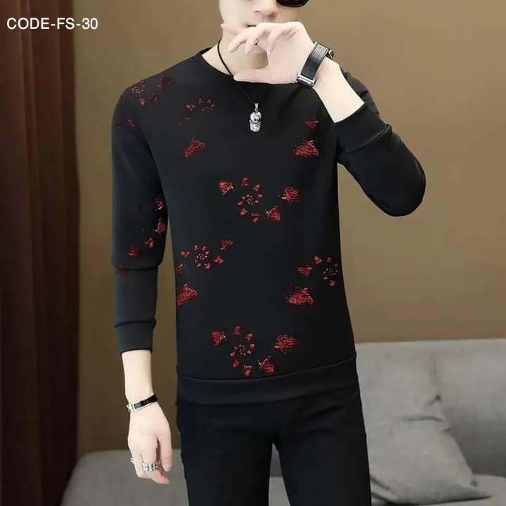 Full Sleeve Stylish  T-shirt for Men-30