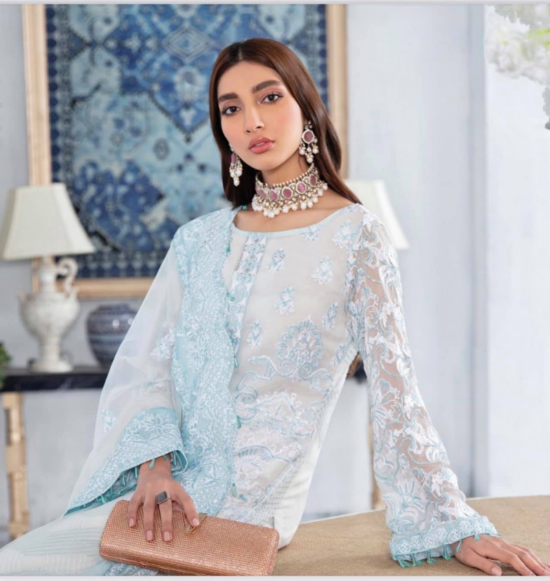 Azalea chiffon collection Dupatta chiffon & organza