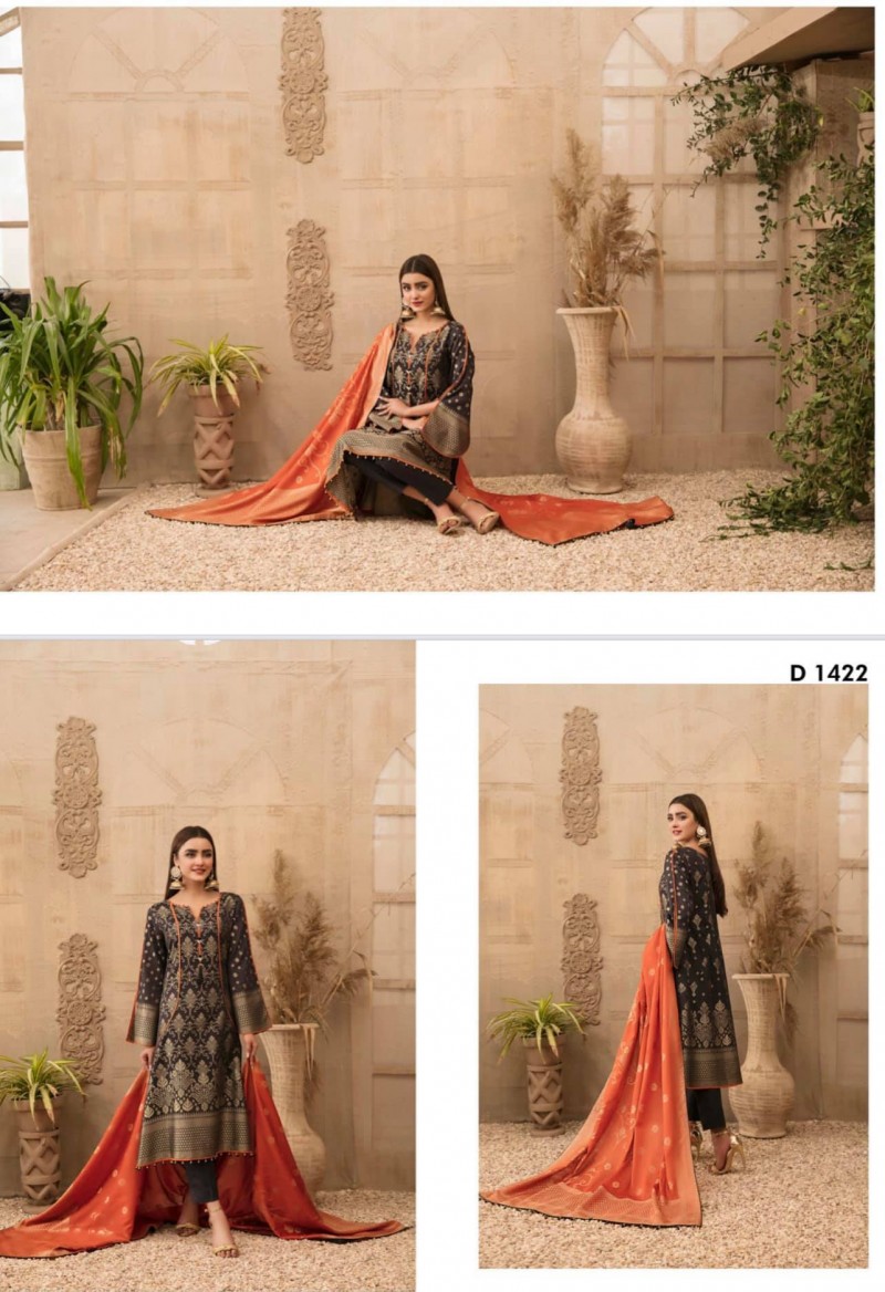 Tawakkal New Lawn Banarsi Collection.