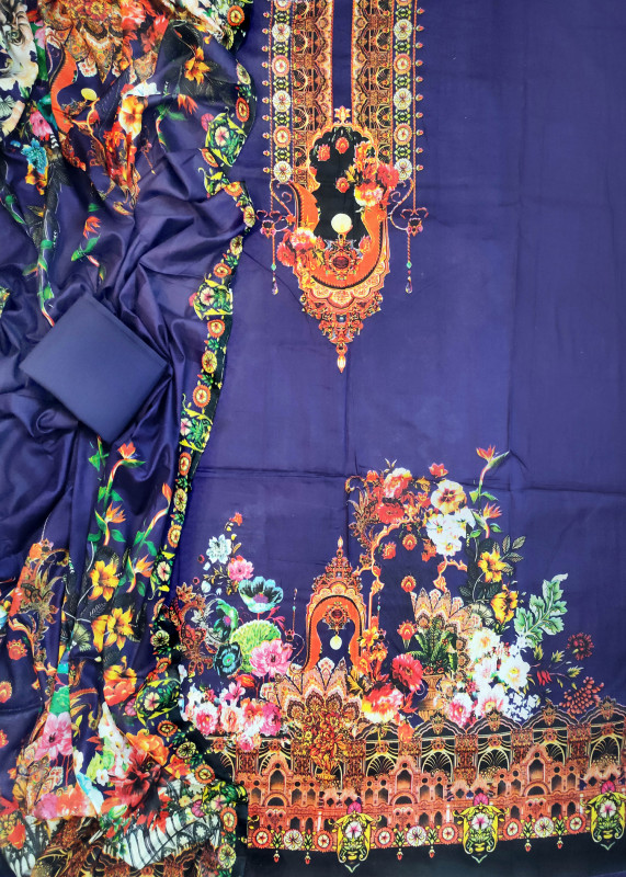 Gul Ahmed Attractive Lawn Collection Three Piece