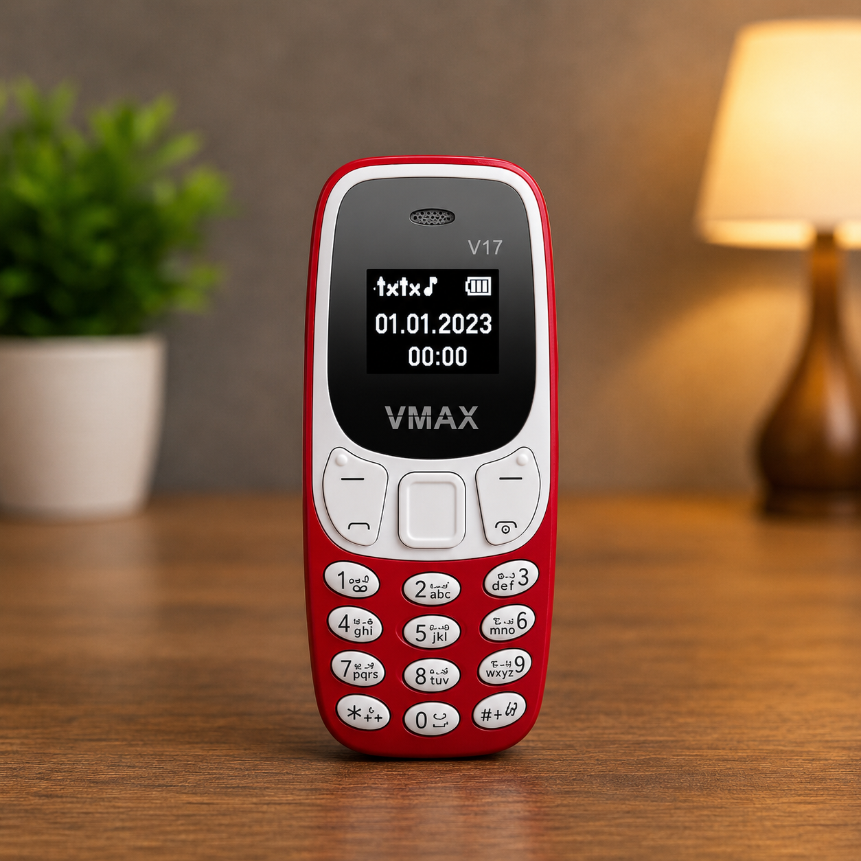 VMAX V51 Mini Feature Phone | Dual SIM | Bluetooth Dialer| Long Battery Backup | Compact & Portable Keypad Mobile