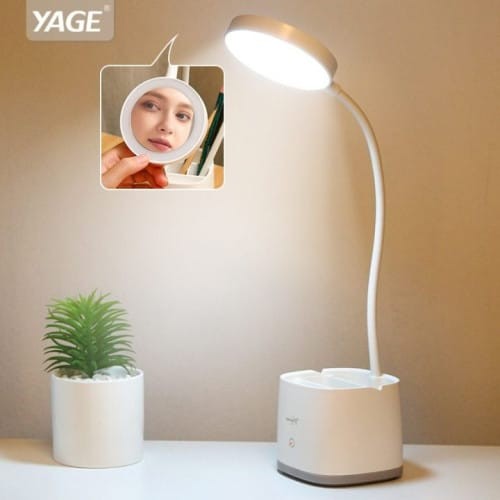 YAGE YG-T109 Table Lamp Pen Holder Desk Lamp Rechargeable USB Reading LED Table light Night Light টেবিল ল্যাম্প পেন হোল্ডার ডেস্ক ল্যাম্প