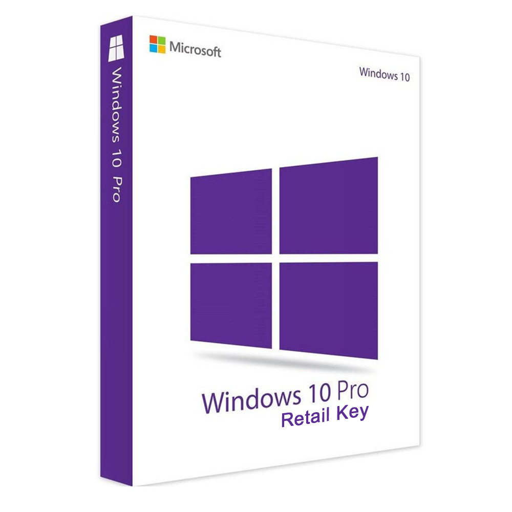 Microsoft Windows 10 Professional – Lifetime License Key – Online Activation