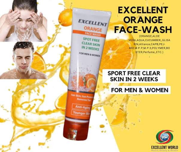 Orange Face Wash