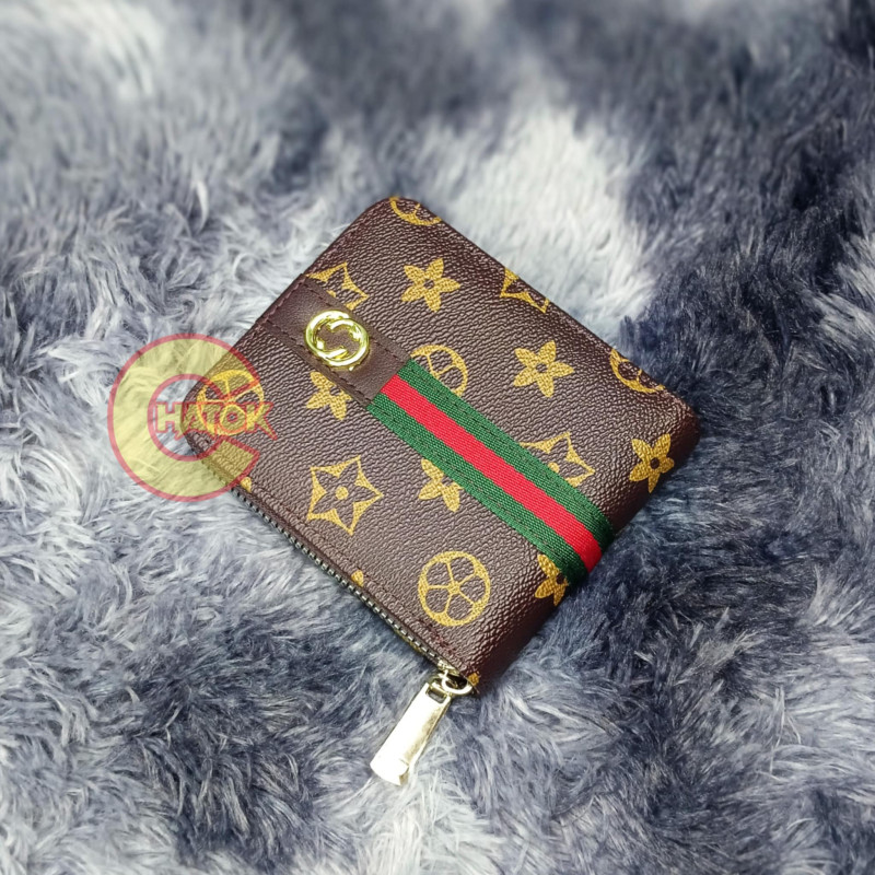 Gucci, LV Round Zipper Wallet For Men