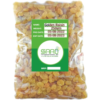 Saad Kismis Golden Raisin Kismis (Seedless) - 250g