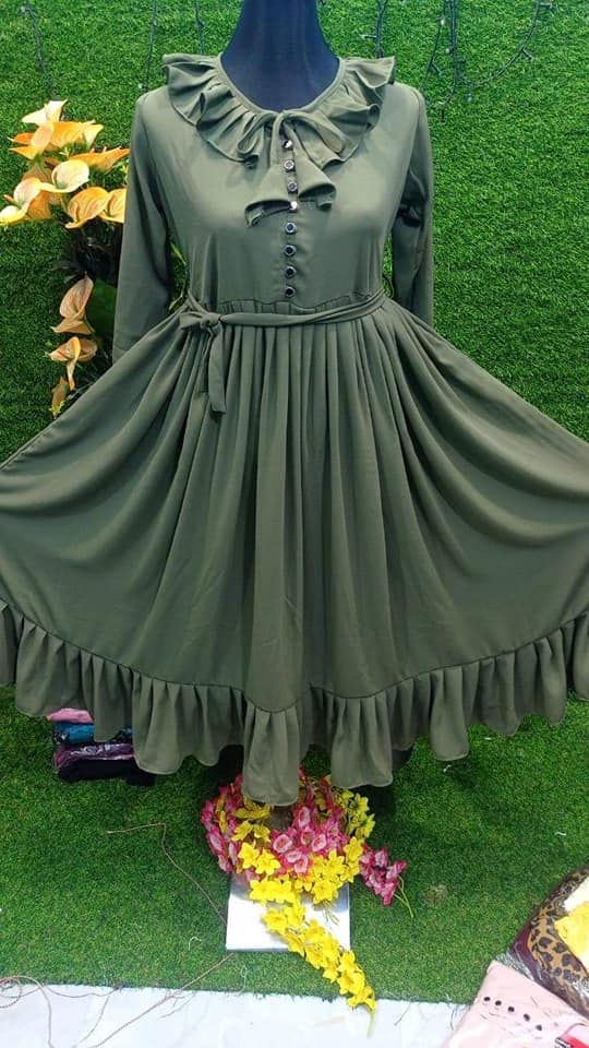 Girls Long Gown-Double body zorjet