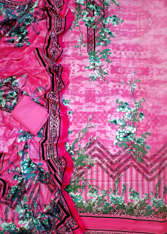 Gul Ahmed Attractive Lawn Collection Three Piece