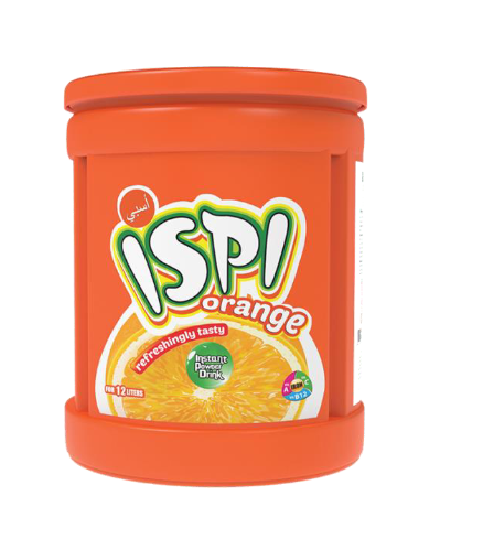 Ispahani ISPI Orange Flavoured Instant Drink Powder 1500gm
