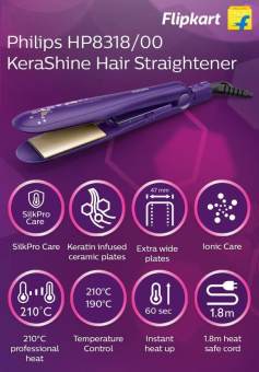 Hair Straightner-HP8318/00 -Philips Purple
