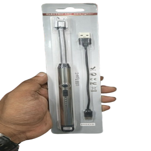 Electric Kitchen Gas Lighter Arc Lighter USB Rechargeable Long Lighter